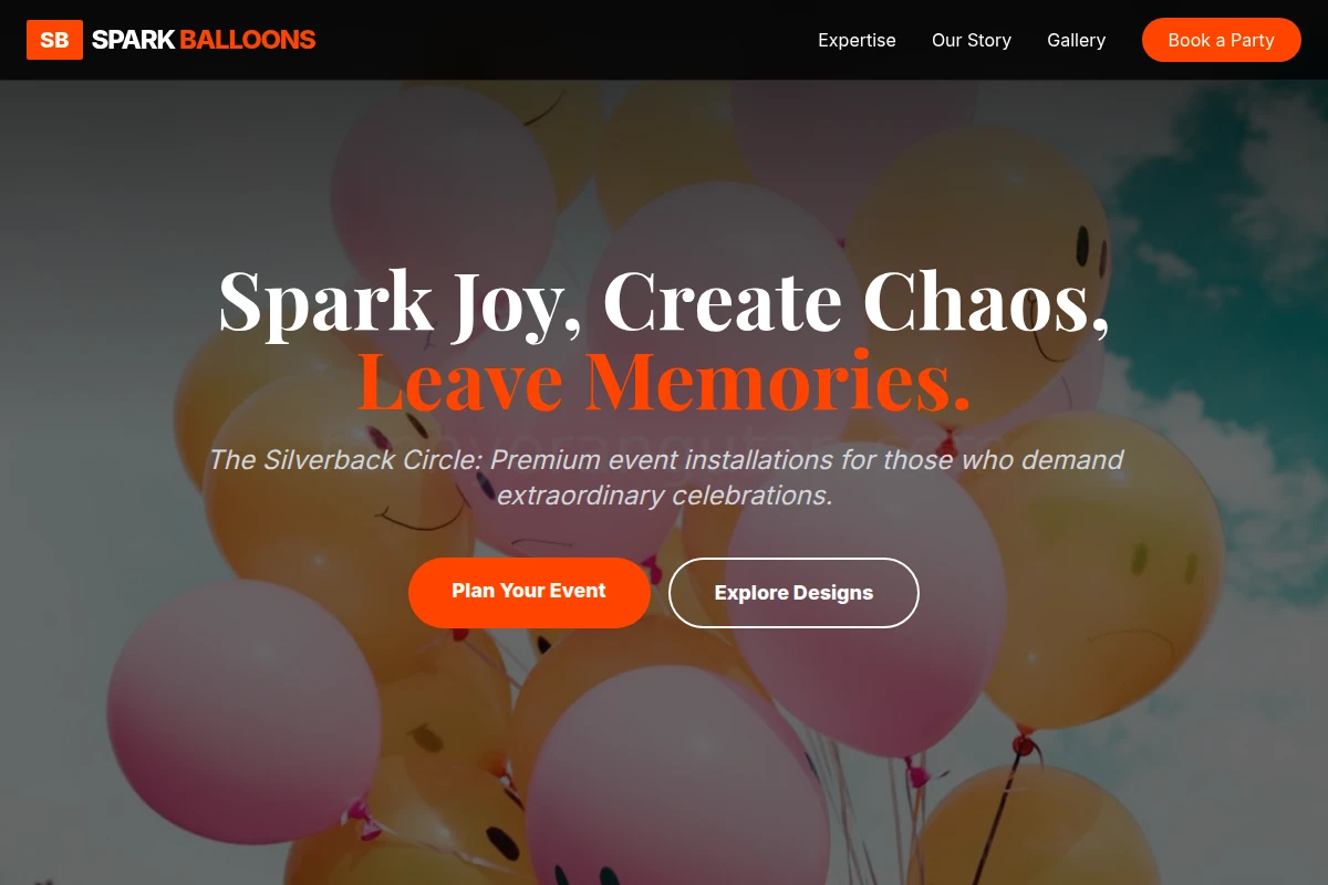 Spark Balloons