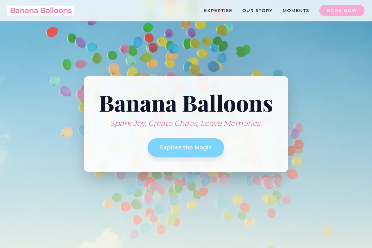 Banana Balloons