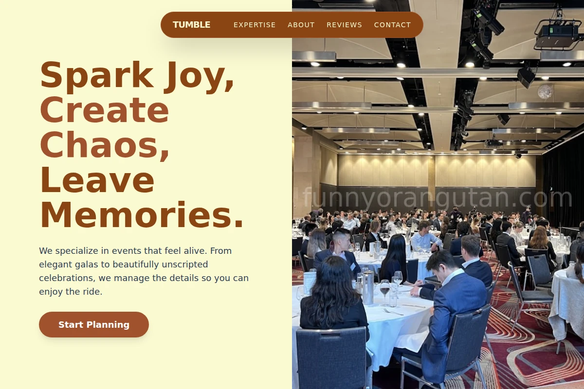 Tumble Event Planning
