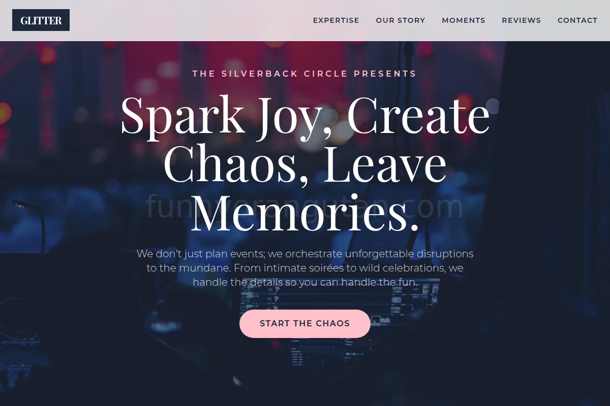 Glitter Event Planning