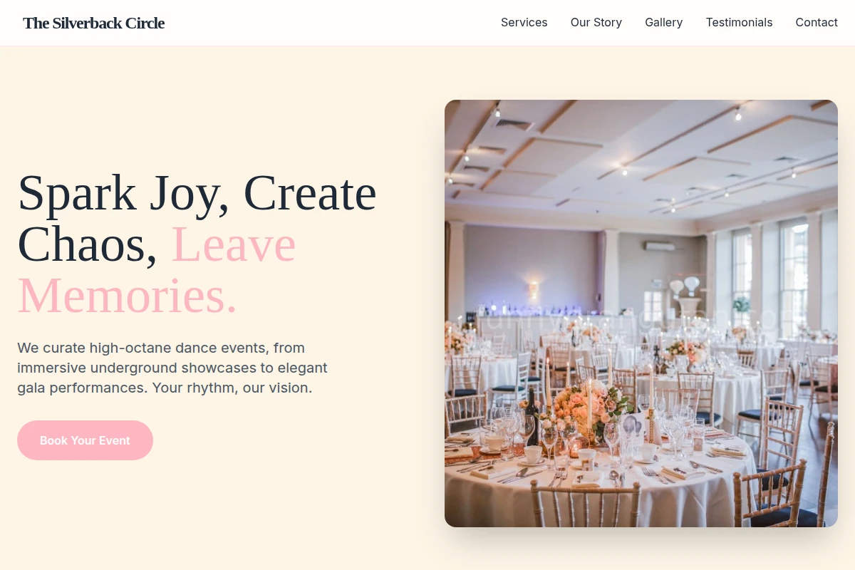 Dance Event Planning