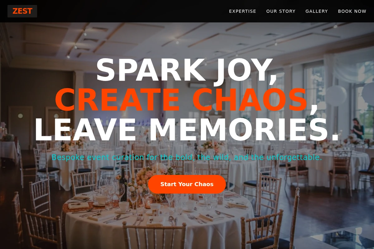 Zest Event Planning
